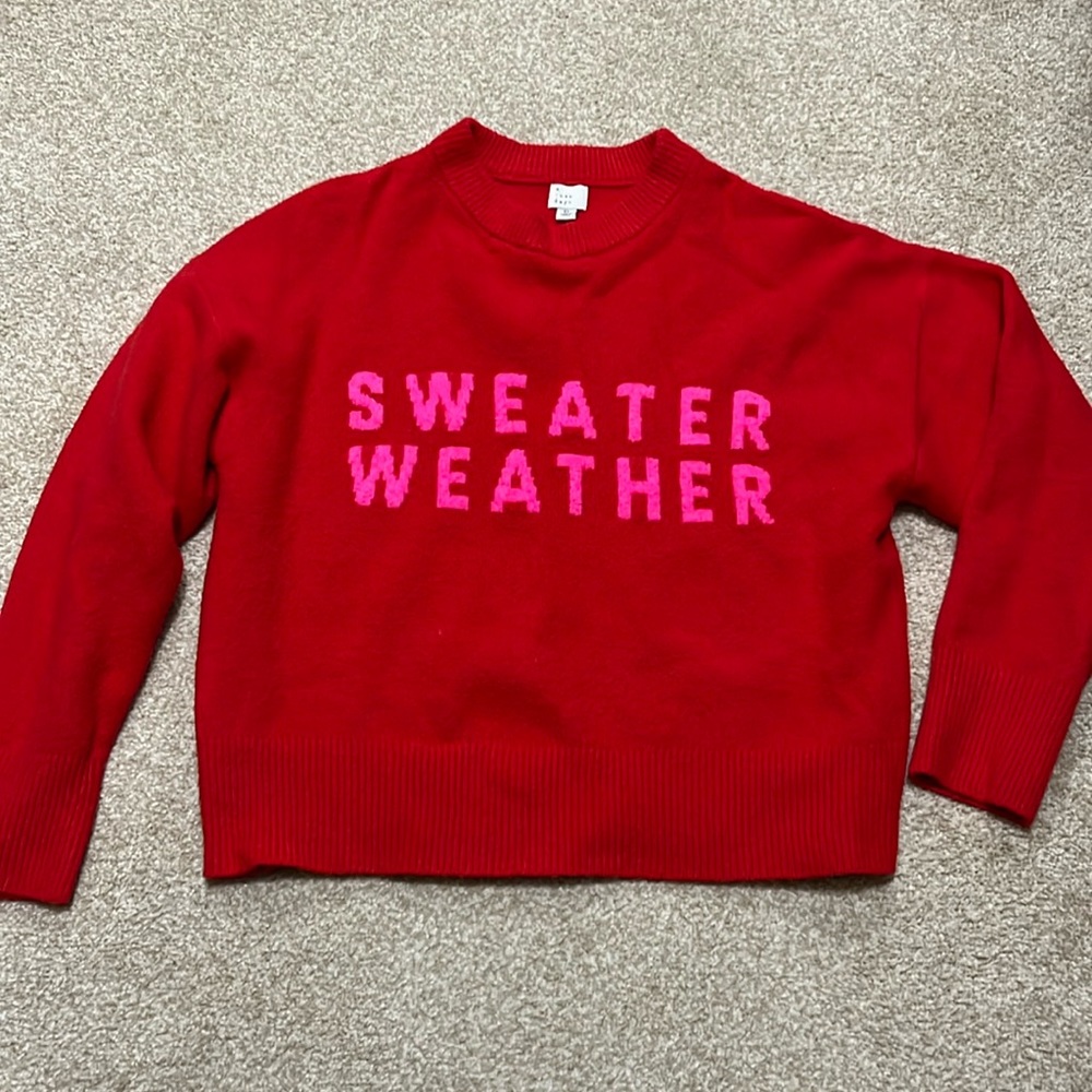 A New Day - Target | Women’s Sweater in Red | XL